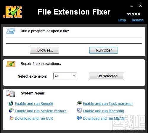 File Extension Fixer,文件关联修复工具,文件关联修复